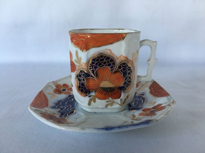 Hovedbilde Kopp og Skål i Imari-farger