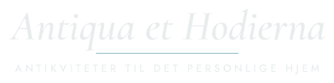 logo antiqua et hodierna - Antikviteter til det personlige hjem